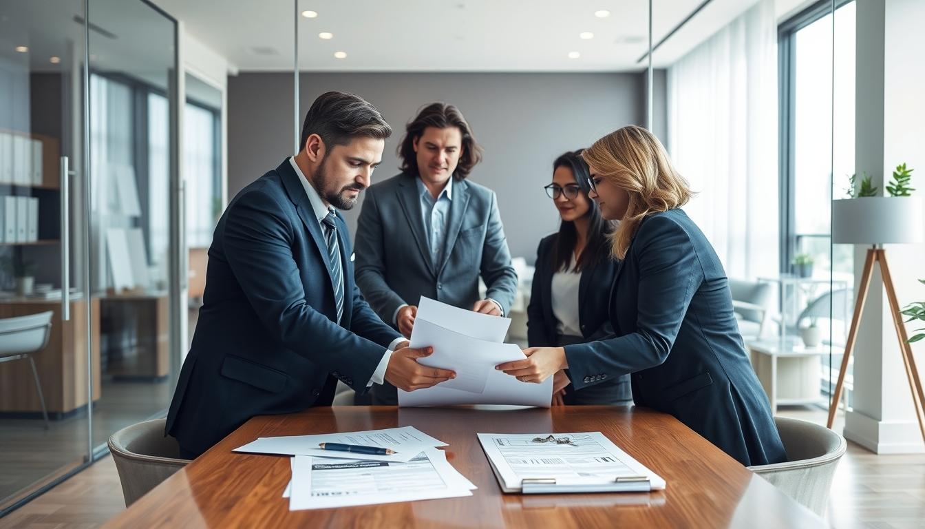 Real estate ownership transfer documents and closing confirmation